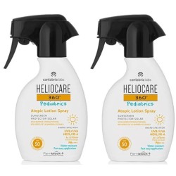 Heliocare 360 Pediatrics SPF50 Loción Pediátrica Spray Piel Atópica 250 ml + 250 ml Duplo