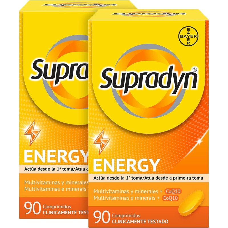 Supradyn Energy Multivitaminas 90+90 Comprimidos