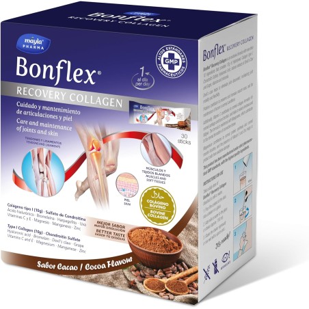 Bonflex Recovery Collagen Cacao 30 Sticks