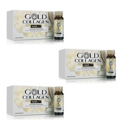 Gold Collagen Hairlift 10+10+10 Frascos 50ml Triplo Promocion
