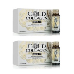 Gold Collagen Hairlift 10 +10 Frascos 50ml Duplo Promocion