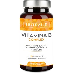 Nutralie B Complex + Vitamin C Alta Potencia 90 Cápsulas