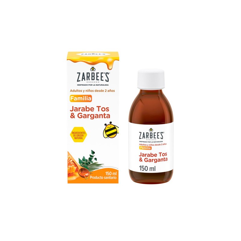 Zarbees Familia Jarabe Tos & Garganta 150ml