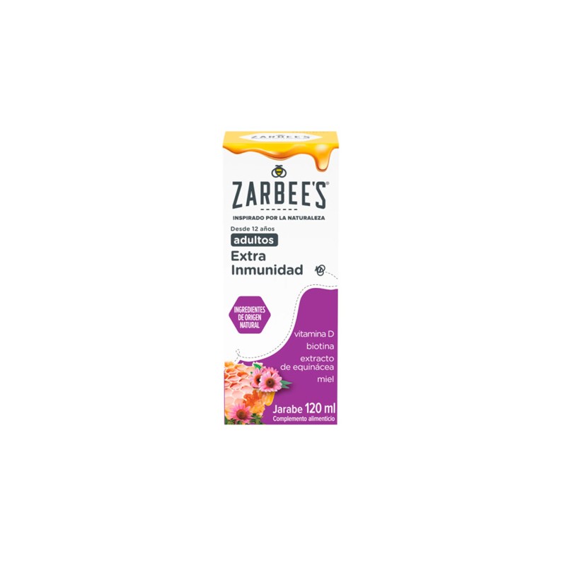 Zarbees Jarabe Adulto Extra Inmunidad 120ml