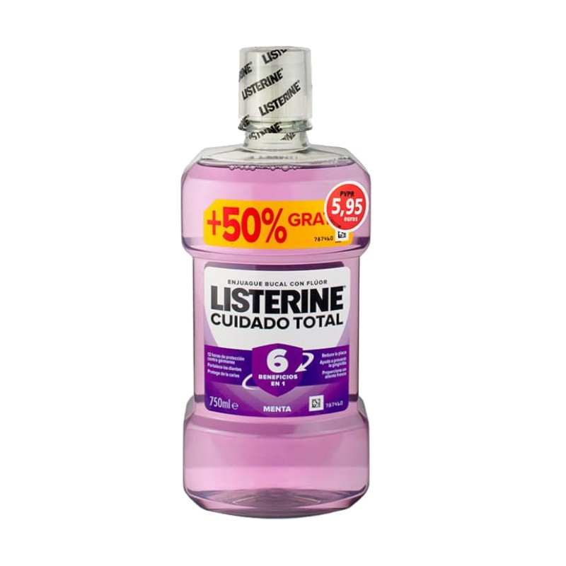 Listerine Cuidado Total 750ml