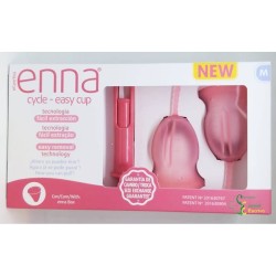 Enna Cycle Copa Menstrual Easy Cup Talla M + Aplicador