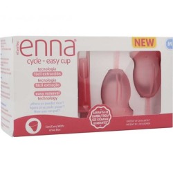Enna Cycle Copa Menstrual Easy Cup Talla M + Aplicador