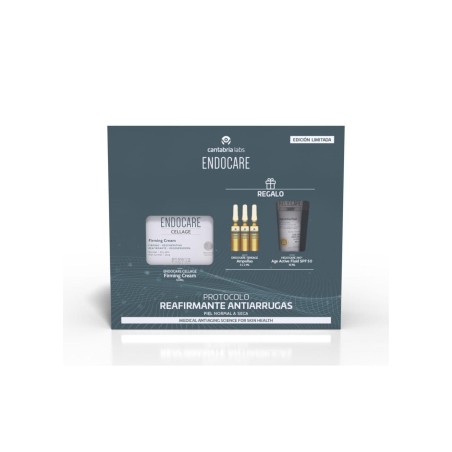 Endocare Cellage Firming Crema 50ml + 3 Ampollas Tensage + Minitalla Heliocare