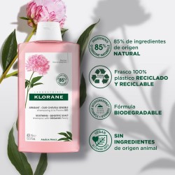 Klorane Champu Calmante Antiirritante Peonia 200 ml