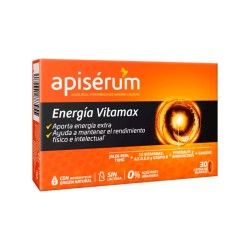 Apisérum Energia Vitamax Jalea Real 30 Cápsulas