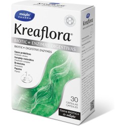 Mayla Pharma Kreaflora Biotic+ Enzimas Digestivas 30 cápsulas