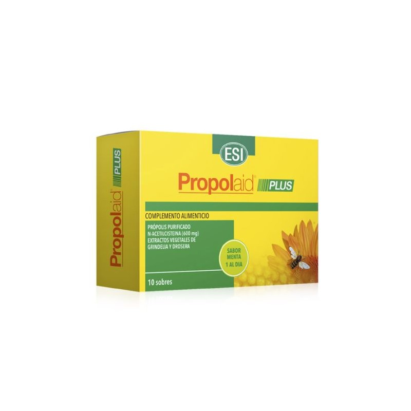 Propolaid Plus 600mg Menta 10 sobres