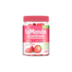 Bimanan Gummies con Glucomanano Sabor Fresa 40 Uds