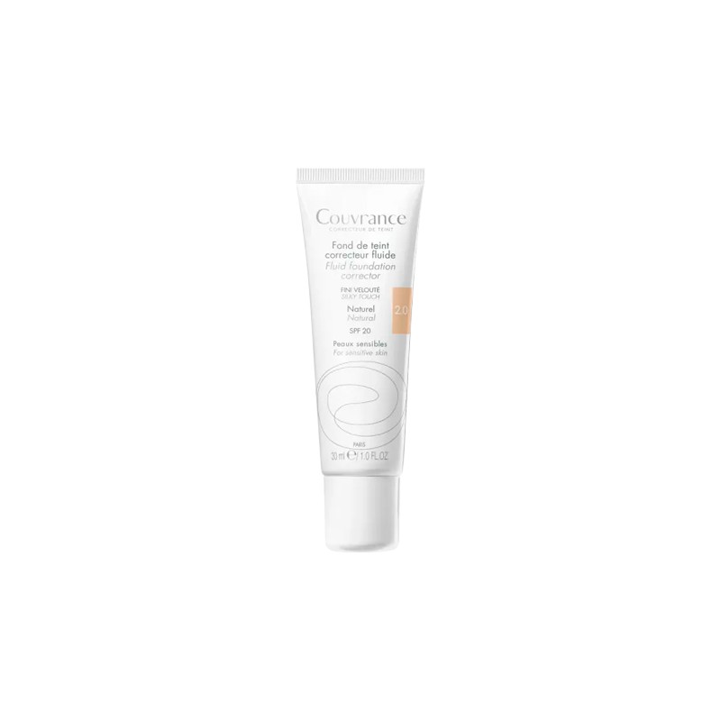 Avene Maquillaje Fluido 2.0 Natural 30ml