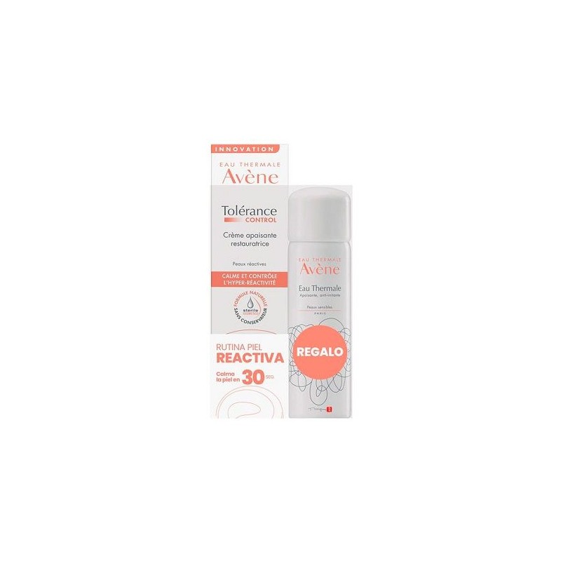 Avene Tolerance Crema Calmante Reparadora 40ml + Agua Termal 50ml