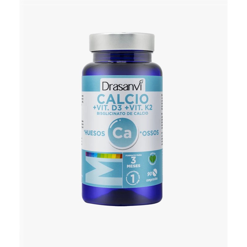 Drasanvi Mineral Calcio + Vitamina D3 + Vitamina K2 90 Comprimidos