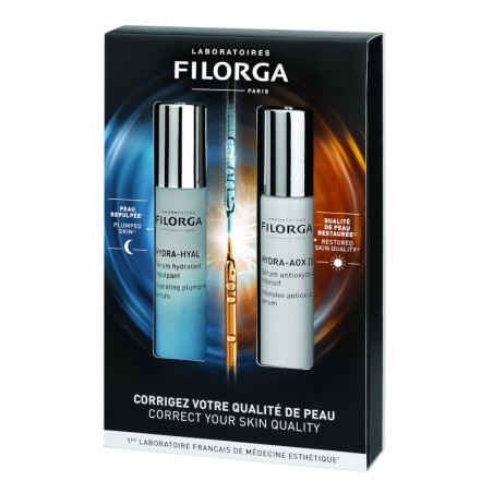 Filorga Pack Duo Sérums Hydra-Hyal 30ml+ Hidra AOX 30ml