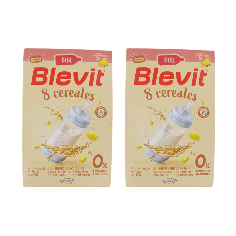 Blevit Bibe 8 Cereales 500 Gramos + 500 Gramos Pack Duplo