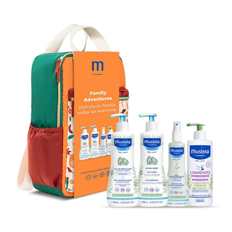 Mustela Mochila Family Adventures Terracota