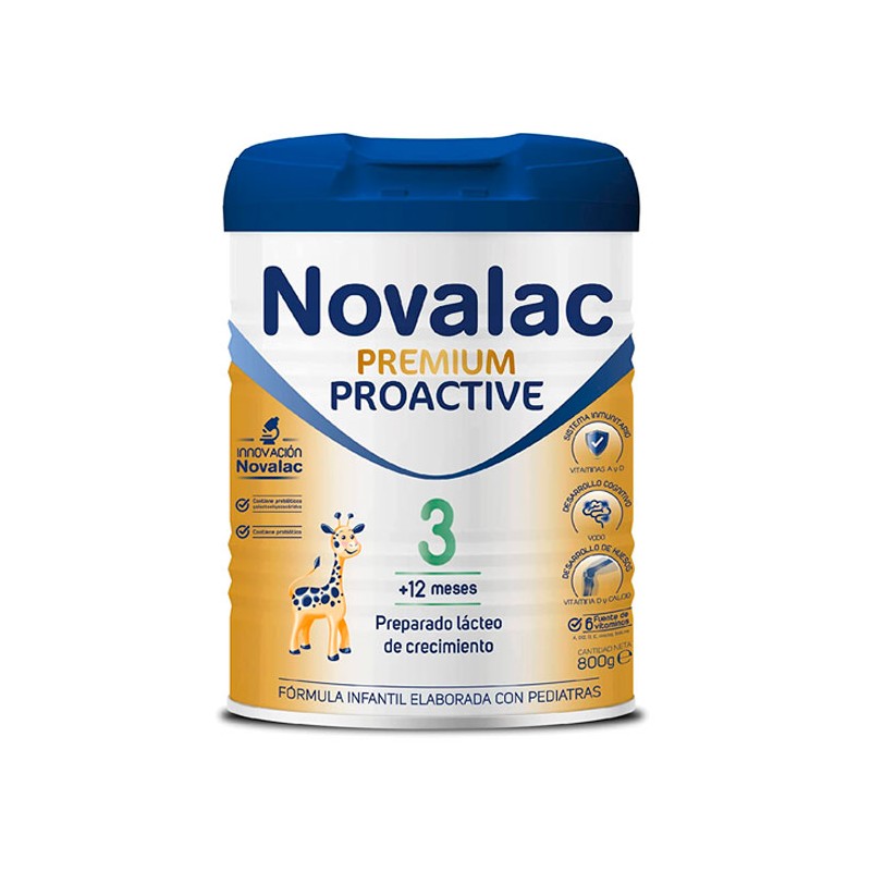 Novalac 3 Proactive Leche de Crecimiento 800 gramos