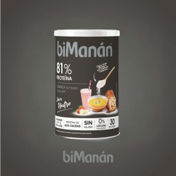 Bimanan 81% Proteina Sabor Neutro 300g 30 Raciones