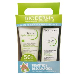 Bioderma Pack Tirantez y Descamación Sébium Hydra Cleanser 200 ml + Sébium Hydra 40 ml