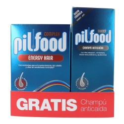 Pilfood Complex Energy 60 Cápsulas + Champú 200ml