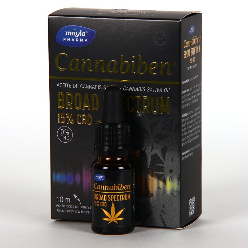 Cannabiben Aceite Broad Spectrum 15% Cbd 10ml