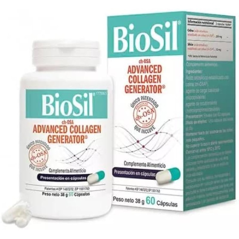 Biosil 60 Cápsulas Formato Ahorro