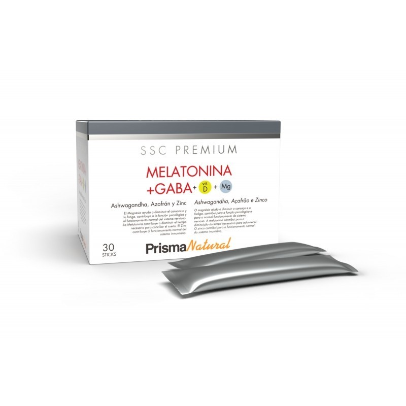 Melatonina + Gaba 30 Sticks Prisma Natural Premium