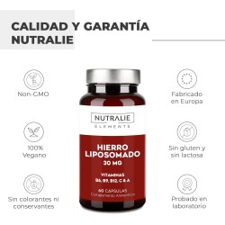 Nutralie Liposomial Iron 60 Cápsulas