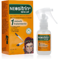 Neositrin Spray Gel Liquido Antipiojos 60 ml