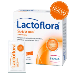 Lactoflora Suero Oral Naranja 6 Sobres Duocam