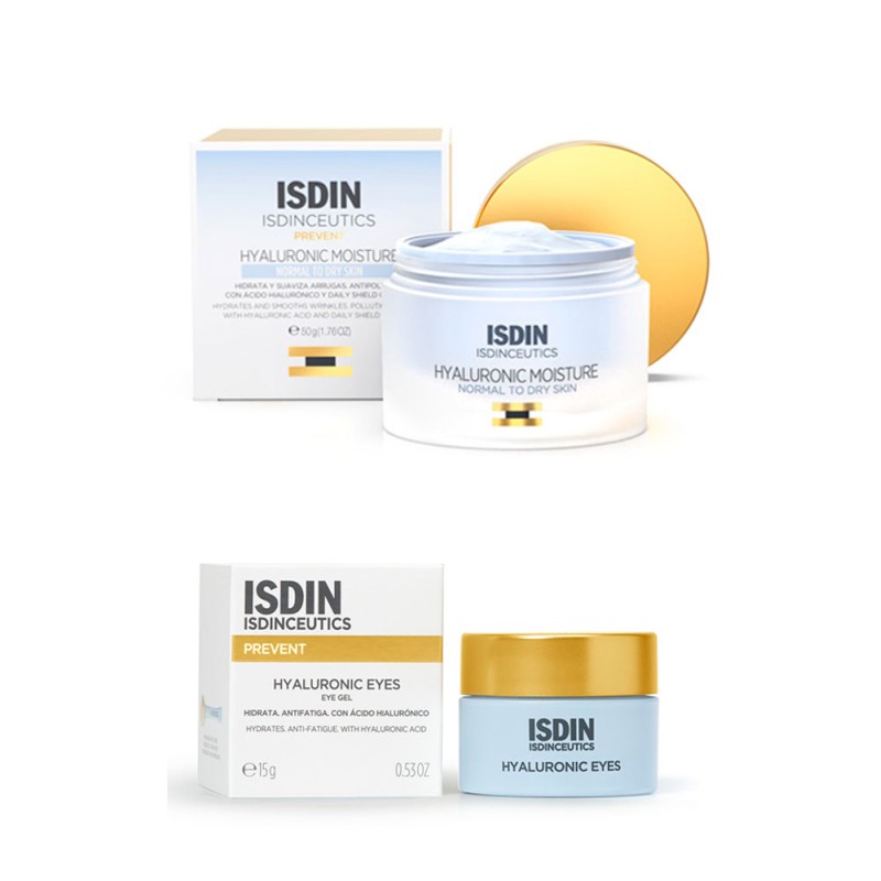 Isdin Isdinceutics Rutina Hidratante Piel Normal Mixta + Contorno de Ojos