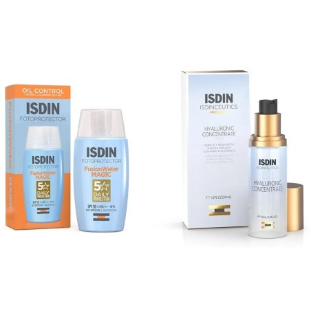 Isdin Isdinceutics Rutina Hidratante Concentrate 30ml + Fusion Water Magic 50ml