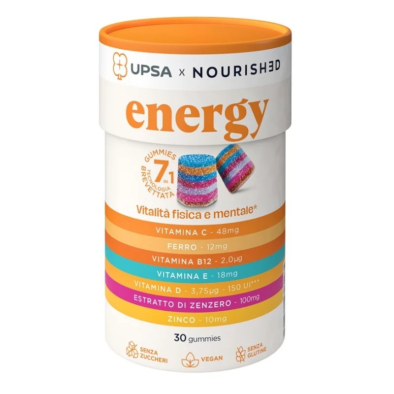 Upsa x Nourished Energy 30 Gummies