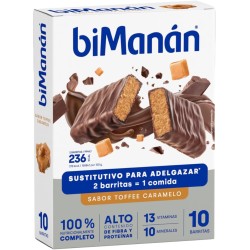 Bimanán Beslim Barrita Toffee Caramelo 10 unidades