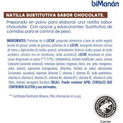 Bimanán Beslim Natillas Chocolate 6 unidades