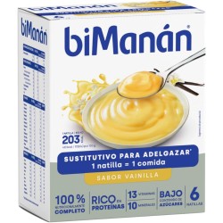 Bimanán Beslim Natillas Vainilla 6 unidades