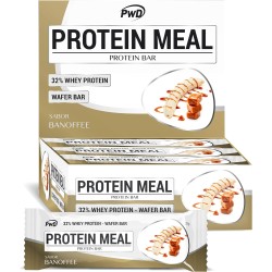 Protein Meal Barritas Banoffee 12 Unidades Pwd Nutrition