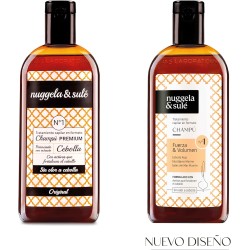 Nuggela & Sulé Champú Cebolla Anticaida 3 Unidades 250ml + 250ml + 250ml