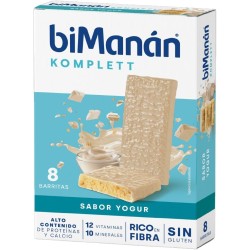 Bimanan Bekomplett Barritas yogur 8 unidades