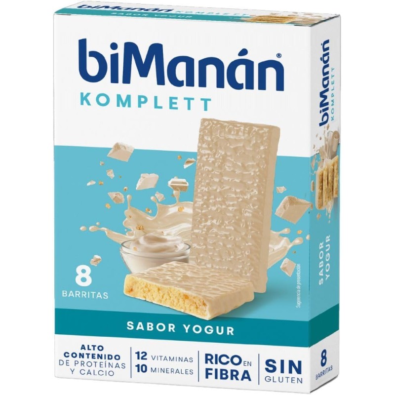 Bimanan Bekomplett  Barritas yogur 8 unidades