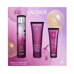 Caudalie Colonia The des Vignes 50ml + Gel Ducha 50ml + Crema Manos 30ml