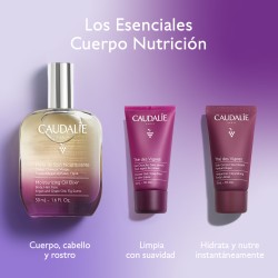 Caudalie Cofre 2024 Aceite Nutritivo 50ml + Gel Baño 30ml + Locion 30ml