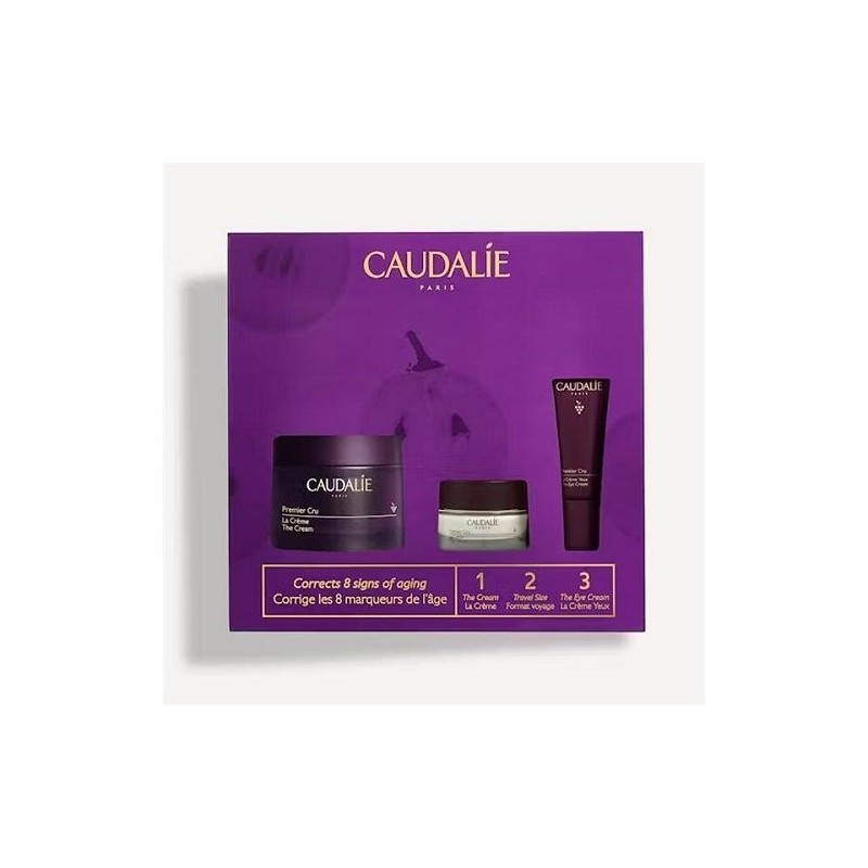 Caudalie Cofre 2024 Premier Cru La Crema 50ml + Crema Mini 15ml + Ojos 5ml