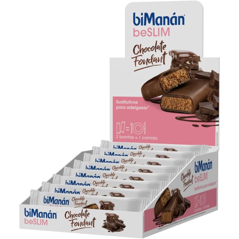 Bimanan Beslim Barritas Chocolate Negro Fondant Expositor 30 Unidades