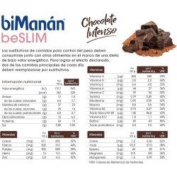 Bimanan Beslim Barritas Chocolate Negro Intenso Expositor 30 Unidades