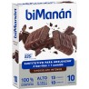 Bimanan Beslim Barritas Chocolate Intenso 10 unidades