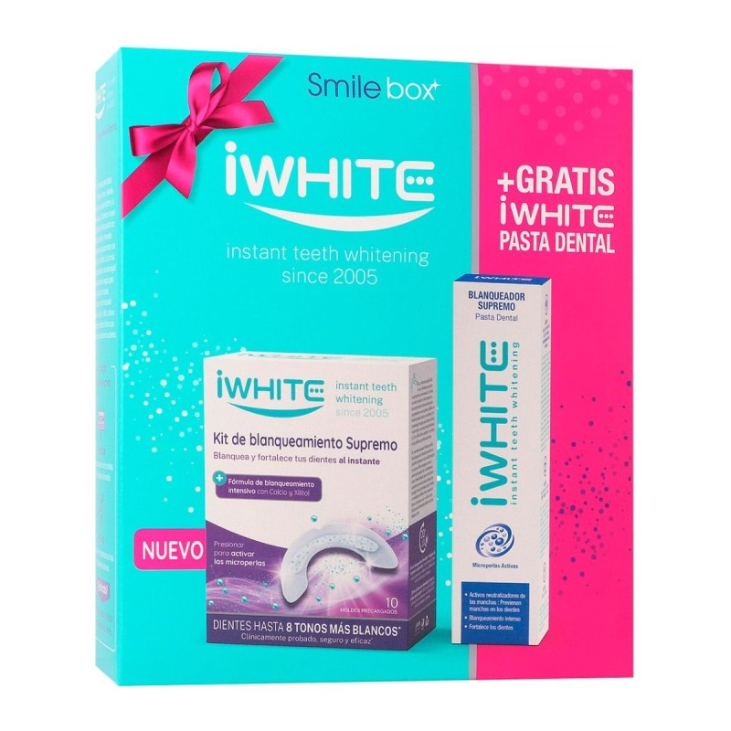 Iwhite Kit Blanqueamiento Supremo 10 Moldes + Pasta Blanquedora 75ml